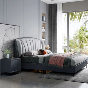 Ensemble De Meubles Modernes Et Luxueux Pour Chambre a Coucher, Lits King Size Dobles Pour La Maison, Tres Populaires - Product Image 5