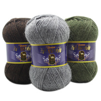 Fil de laine à tricoter pour bébé, épais, crochet, panier, crochet, fil de cachemire