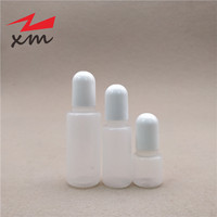 Flacon compte-gouttes vide en plastique de 5 ml, 10 ml, 15 ml avec bouchon rond, flacon de stockage pour liquides pigmentés, flacon compte-gouttes souple pour colle