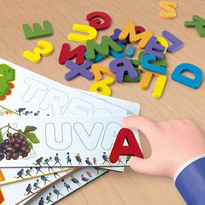 Juego de Palabras en <span class=keywords><strong>Español</strong></span> para Practicar Ortografía, Matemáticas y Aprendizaje Temprano, con Rompecabezas de Madera, para Preescolar, 2026 - Product Image 6