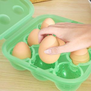 Household Storage Utensils, Food Grade Silicone Egg Storage <b>Box</b>, Manual Drive Refrigerator, Fresh-keeping Food Egg Storage <b>Box</b> - Product Image 3