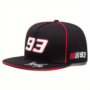 Gorra Plana Bordada para Hombre y Mujer, Estilo Hip Hop Urbano, Accesorio de Verano, Gorra con Personalidad - Product Image 2