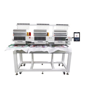 Máquina de Bordar Computarizada de Alta Velocidad Ricoma MT-2003 de 3 Cabezales y 20 Agujas, Entrega Rápida, Certificación CE - Product Image 1