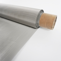 Maille de fil métallique en acier inoxydable 304/304L/316/316L pour la fabrication de papier, maille tissée en acier inoxydable 304 316 20 30 40 50 microns