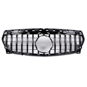 Grille GT R <span class=keywords><strong>Panamericana</strong></span> pour CLA W117 CLA200 CLA250 CLA45 2017-2019 Noir - Product Image 1