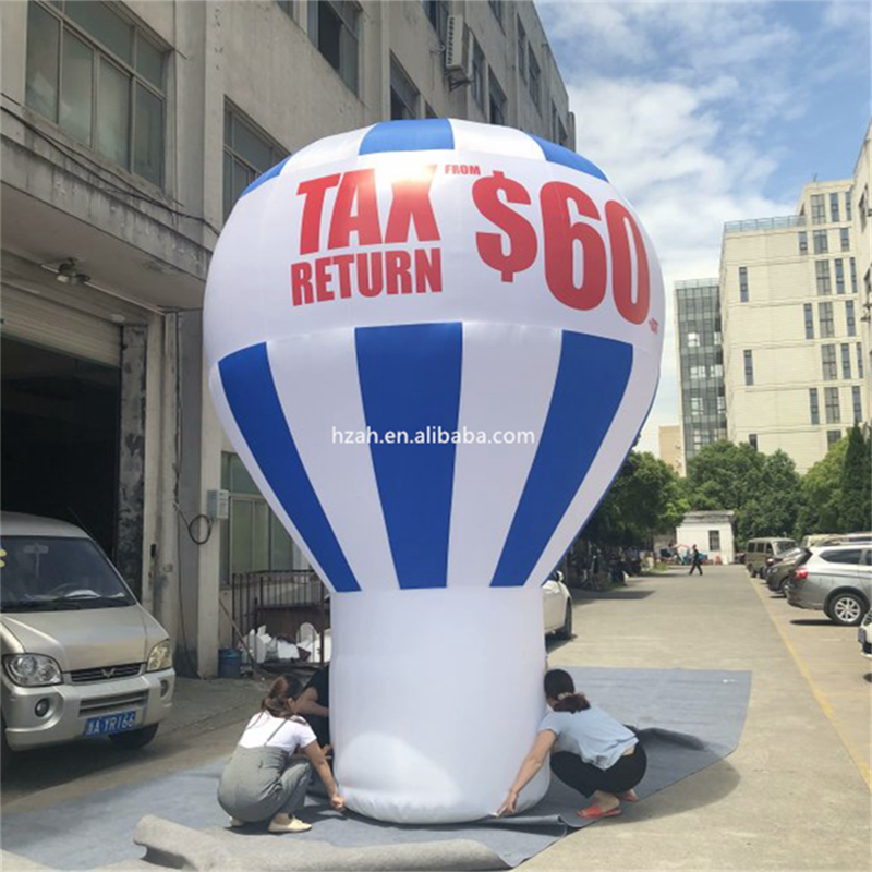 Custom Inflatable Advertising Rooftop Balloon Hot