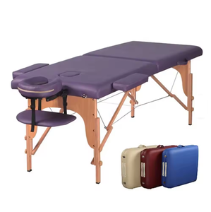 Cama de Masaje Plegable de Madera Profesional Ligera para Spa, Venta al por Mayor de Fábrica - Product Image 5