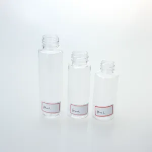 20 مللي 30 مللي 60 مللي 80 مللي 100 مللي 120 مللي زجاجة بلاستيكية شفافة زجاجة مياه شفافة مستحضرات التجميل زجاجة