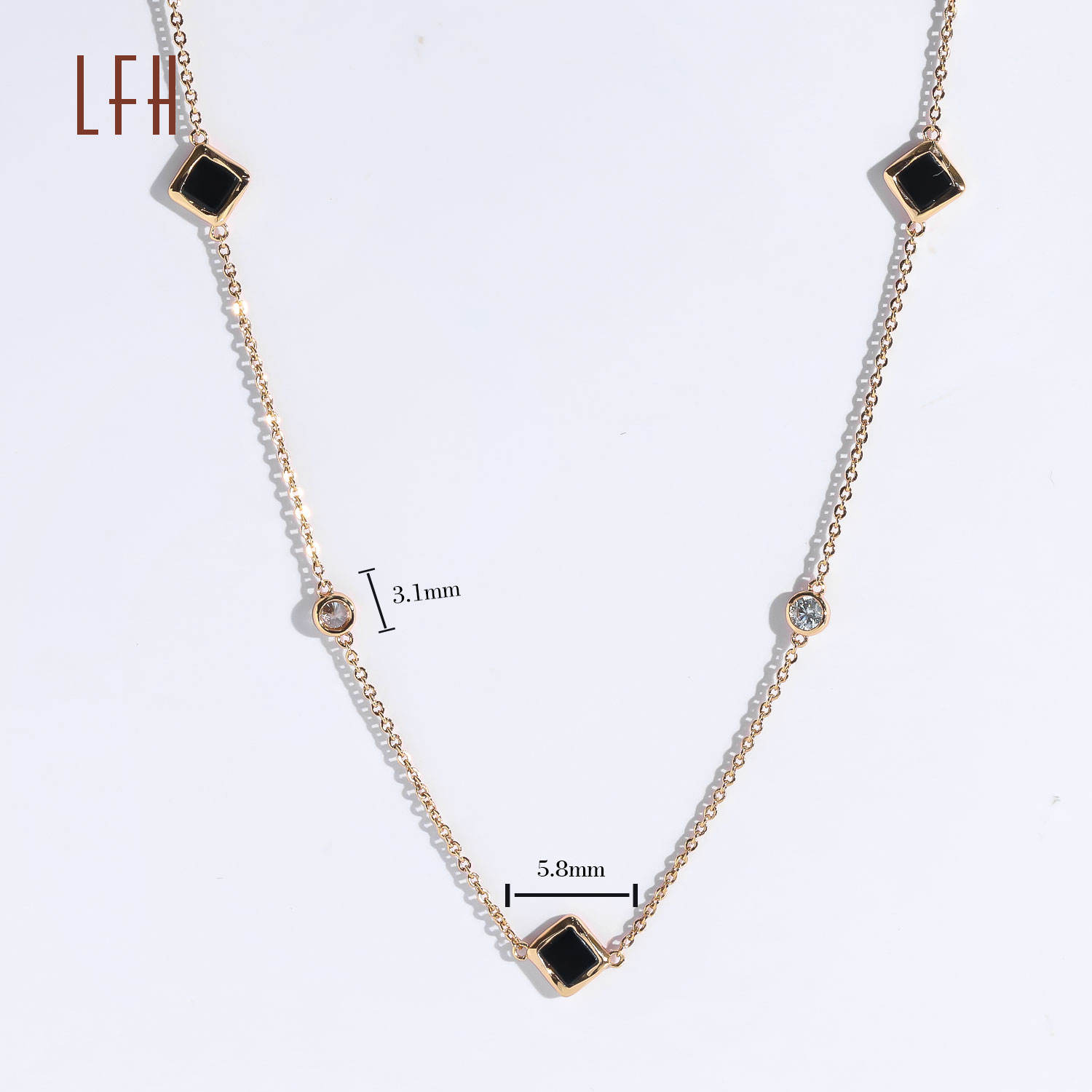 สร้อยคอสไตล์1ขนาด2.7กรัม