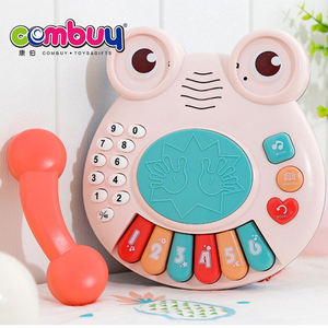 Téléphone Piano <span class=keywords><strong>Tambour</strong></span> Jouet Musical <span class=keywords><strong>Parlant</strong></span> Jouet Mobile en Plastique pour Bébé Jouet d'Apprentissage - Product Image 4