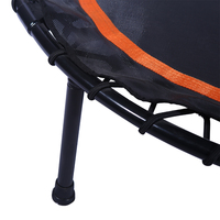 Trampoline de jardin extérieur pour garçons et filles, en PVC écologique, avec poignée, pour exercices de fitness