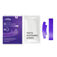 Bandes blanchissantes pour les dents de luxe OEM ODM, échantillon gratuit, conception personnalisée, marque privée, en stock, faible MOQ, directement de l'usine
