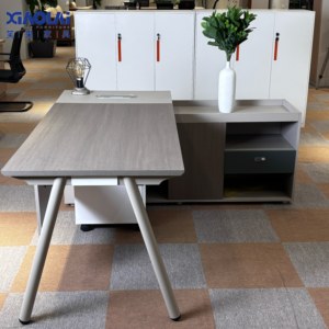 Suite di Mobili per Ufficio Moderni con Grande Scrivania Direzionale e Postazione di Lavoro - Product Image 5