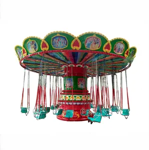 Привлекательный для детей новый дизайн оборудование для парка аттракционов большой летающий стул качающийся Вращающийся Летающий Стул для продажи