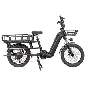 Vélo Électrique <span class=keywords><strong>Cargo</strong></span> à Gros Pneus de 20 x 3,0 Pouces, Batterie au Lithium 48V 20Ah, Vélo <span class=keywords><strong>Cargo</strong></span> Électrique 500W - Product Image 1