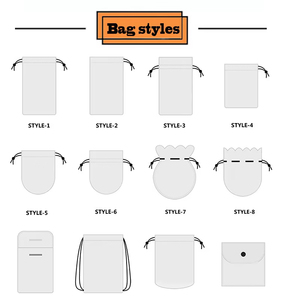 Tùy Chỉnh Cá Nhân Dây Kéo Túi Cotton Hữu Cơ Nhỏ Dây Kéo Chuỗi Túi Quà Tặng Với Dây Kéo Biểu Tượng Tùy Chỉnh Bao Bì Bông - Product Image 6