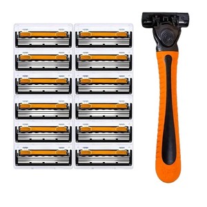 Manual Razor 3 Layer Blade Stainless Steel For Men Face Shaving - Product Image 3