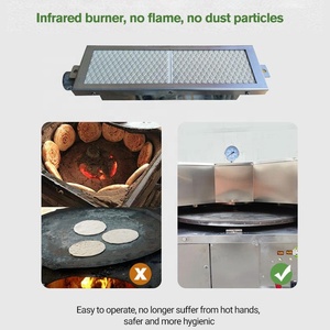 Forno Tandoor <span class=keywords><strong>a</strong></span> Gas per macchina rotativa araba per pane Naan Tortilla Naan Pita Tandoori - Product Image 5