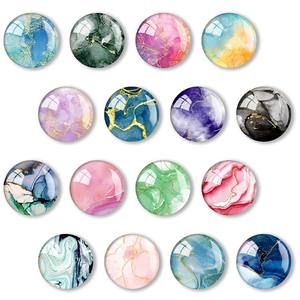 Toplu 30mm <span class=keywords><strong>3D</strong></span> okyanus dalgası reçine mıknatıslar parlak epoksi DIY buzdolabı çıkartmaları - Product Image 2