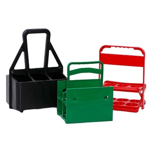 Porte-bouteilles de bière pliable <span class=keywords><strong>en</strong></span> plastique personnalisé avec logo promotionnel, lot de 6, pour France Ocean 5 Highwood New Holland - Product Image 4