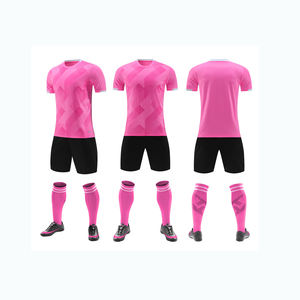 قميص كرة قدم مخصص بالجملة، زي فريق مطبوع بالتسامي للبالغين، تصميم جديد لعام 24، ماص للرطوبة وقابل للتنفس - Product Image 1