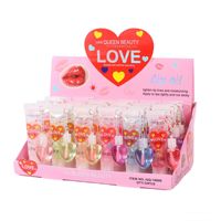 Gloss à lèvres 2-en-1 effet miroir, changeant de couleur, résistant à la chaleur, longue tenue, hydratant, pour des lèvres pulpeuses et éclatantes