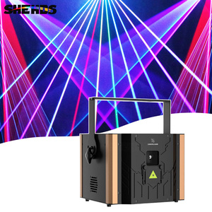 Shehds 6W 12W RGB <span class=keywords><strong>Laser</strong></span> đám cưới đầy đủ màu sắc 3D hoạt hình lazer ilda ánh sáng sân khấu cho DJ Disco bên câu lạc bộ đêm - Product Image 1
