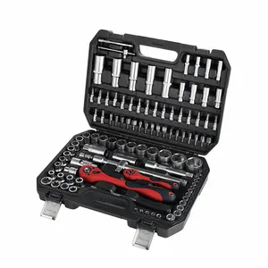 108pcs Socket Set Combined Casing Ratchet Wrench Multifunctional Auto Repair and Maintenance Tool Set