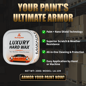 AUTOQUIZE LA109 Cera Dura de Lujo Natural Nano Palm, Protección de Pintura, Resistencia a Arañazos, Protección UV, Cuidado del Automóvil, Cera Premium para Automóviles - Product Image 5