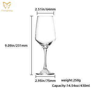 Verres à pied en verre transparent fabriqués à la machine, compatibles lave-vaisselle, verres à vin rouge, verres à vin blanc, flûtes à champagne, verres durables sans plomb - Product Image 2