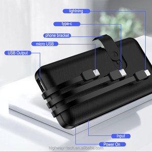 Bán Buôn 10000MAh USB Ngân Hàng Điện Cầm Tay Sạc Điện Thoại Di Động Tốt Nhất Nhanh Chóng Sạc Type-C Micro USB Đầu Vào Pin Sạc Di Động - Product Image 5