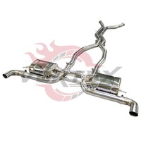 Sistema de Escape de Alto Rendimiento Vortex SS304 Valvetronic para Mercedes GLE63 GLE53 GLE 450 W167 AMG 2018-2024