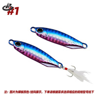 7g/10g/15g/20g/30g eau salée coulée jigging leurre métal plomb gabarit Duo leurres de pêche appâts artificiels