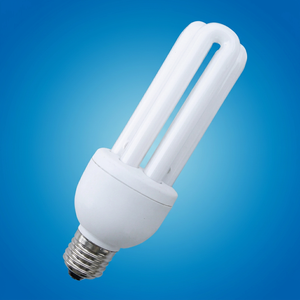 Bombilla CFL E27 Forma 3U 6000K Luz Diurna 80lm/W 1200 Lúmenes 6000 Horas CRI 80 AC 220V Garantía de 2 Años OEM Interruptor de Plástico Regulable - Product Image 1