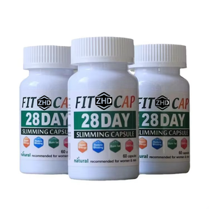 Cápsulas Adelgazantes de Suplementos Herbales Totalmente Naturales de 28 Días, Extracto de Konjac, Desintoxicación, Vientre Plano, Quema Grasa Rápida y Producto para Perder Peso - Product Image 4