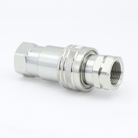 Vente flash - Raccord rapide hydraulique en acier au carbone standard ISO7241-A BSP/NPT 1/4'' pouce