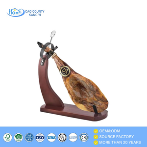 <span class=keywords><strong>Support</strong></span> en bois pour <span class=keywords><strong>jambon</strong></span> espagnol, idéal pour la découpe du <span class=keywords><strong>jambon</strong></span>, pour restaurants et usage domestique - Product Image 1