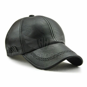 หมวกเบสบอลแฟชั่นใหม่สำหรับผู้ชายและผู้หญิงหมวกหนังแท้100% สำหรับฤดูใบไม้ร่วงฤดูหนาว - Product Image 2