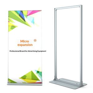 Expositor Rectangular <span class=keywords><strong>de</strong></span> Aleación <span class=keywords><strong>de</strong></span> Aluminio 80X180, Panel Publicitario <span class=keywords><strong>de</strong></span> Instalación Rápida, Tipo Puerta, Vertical, <span class=keywords><strong>de</strong></span> Pie - Product Image 4