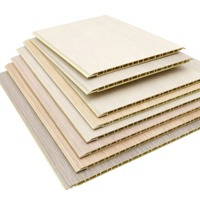 Paneles de Pared de PVC al por Mayor del Fabricante, Paneles Decorativos de Pared Impermeables y Duraderos para Dormitorios y Salas de Estar