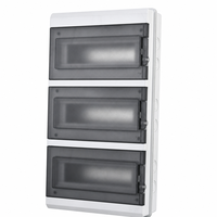 Boîtier de distribution étanche IP65 en ABS/PS, boîtier électrique anti-poussière, boîte de commutation 149x107x91.5mm pour usage extérieur et domestique