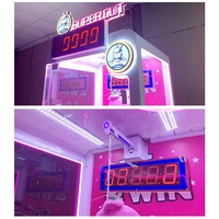 Machine de jeu à minuterie de 10 secondes pour événements commerciaux, avec fonction de scan de code pour récolter des cadeaux, équipement vidéo, machine à pinces à ligne suspendue, jeu de 10 secondes