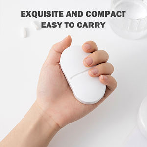 Mini coupe-tablette domestique portable répartiteurs et broyeurs de pilules un à deux avec étui de rangement en ABS - Product Image 3