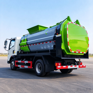 รถบรรทุกซิโนทรัค ฮาวโอ 4x2 สำหรับรีไซเคิลขยะอาหาร พร้อมถังยกไฮดรอลิก - Product Image 6