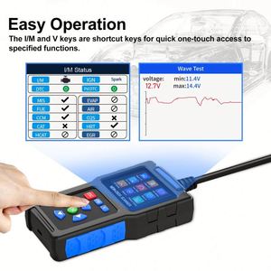 Escáner de Diagnóstico Universal para Automóviles, Lector de Códigos de Error del Motor de 12V, Herramienta de Diagnóstico OBD2 para Todos los Automóviles desde 1996 - Product Image 4