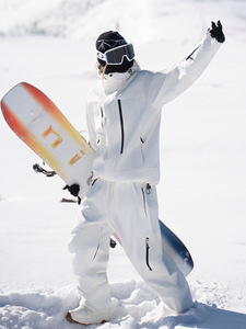Conjunto de Chaqueta y Pantalones de Esquí y Snowboard Impermeables y Cortavientos para Hombre y <span class=keywords><strong>Mujer</strong></span>, 100% Poliéster, Nuevo - Product Image 4
