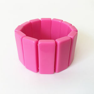 UJBOX الإبداعية قابل للتعديل الحبل المرن الاكريليك ثقب مزدوج حبة طويلة الأساور اليدوية السحر لنمط جهد الجملة - Product Image 4