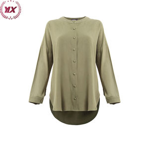 2023 camicette eleganti e modeste et chemises camicette e top pieghettati casual da donna camicette da donna - Product Image 6