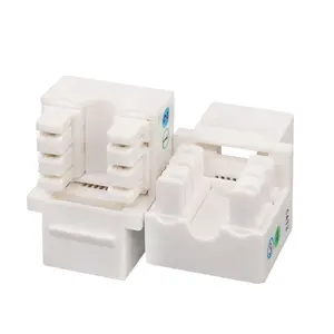 Jack Modular Keystone Telepon Perempuan Suara Cat3 Utp 6p4c Amp Rj11