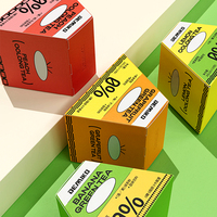 Vente en gros boîte en carton de forme personnalisée impression de boîte d'emballage de thé personnalisée faible quantité minimum de commande pliable